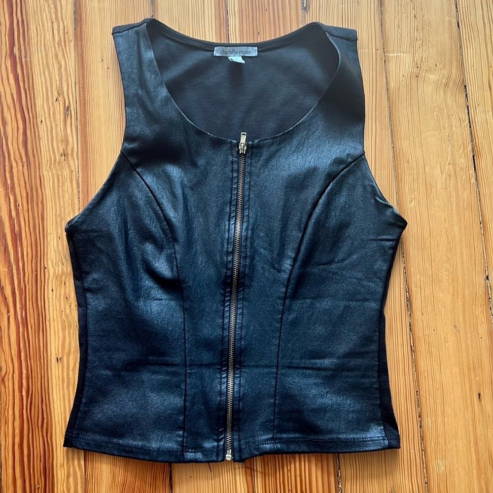 Charlotte Russe black blouse size xs